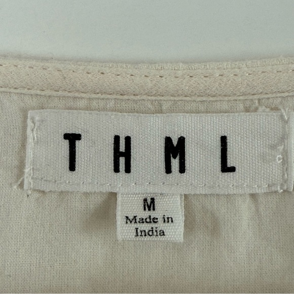 THML V-Neck Bojo Mini Dress Size Medium - Picture 3 of 9